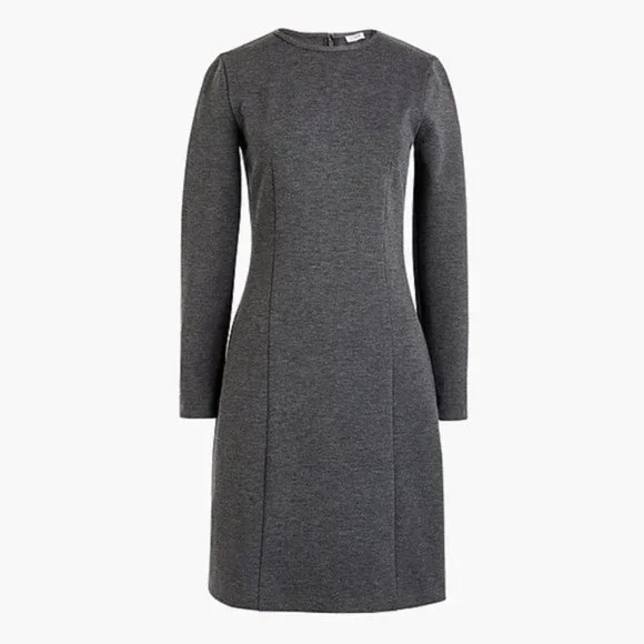 j crew long sleeve sheath dress J.Crew Factory long sleeve stretch ponte sheath dress, 4